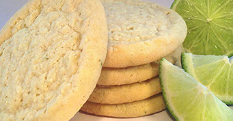 The Lime Coconut Cookie Cookie Cupboard's Lime Coconut Cookie