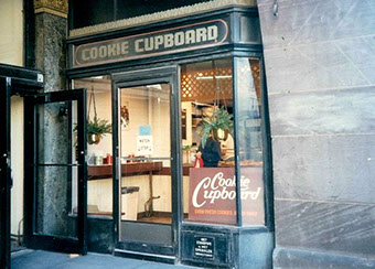 Cookie Cupboard retail store in 1970s Cookie Cupboard retail store in 1970s